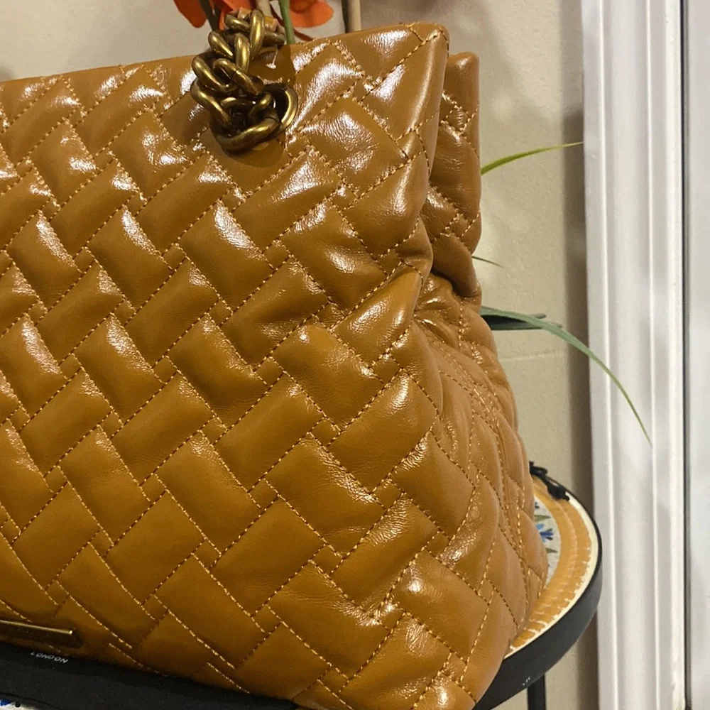 Kurt Geiger Kensington Quilted Leather Tote - Picture 12 of 13